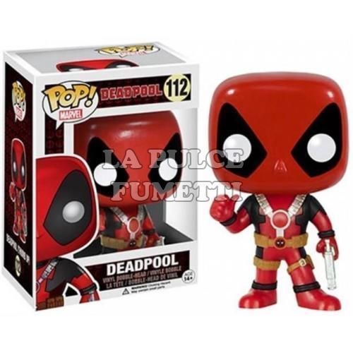 DEADPOOL: DEADPOOL ROSSO E NERO- VINYL FIGURE #   112 - POP FUNKO 